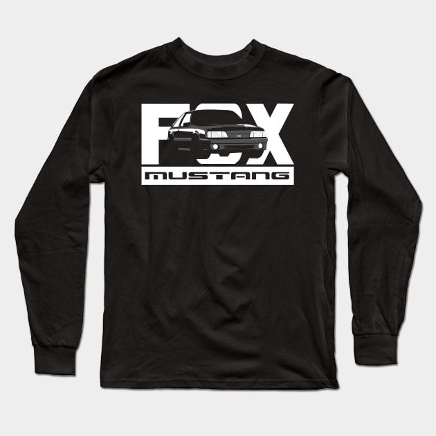 1987-93 Mustang GT Dark Long Sleeve T-Shirt by FoMoBro's